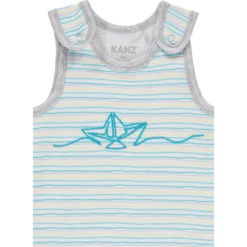 KANZ Jongens Romper Pak Set Y/d Strip|multi Color Ed -Kleintje Luxe kanz jongens romper pak set y d stripmulti color ed a289255 2