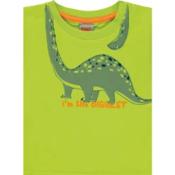 KANZ Jongens T-shirt, Lime Punch| Green -Kleintje Luxe kanz jongens t shirt lime punch green a289204 2