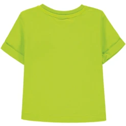 KANZ Jongens T-shirt, Lime Punch| Green -Kleintje Luxe kanz jongens t shirt lime punch green a289204 4