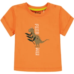 KANZ Jongens T-shirt, Zon. Orange