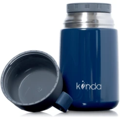 Kiinda Thermo-voedingsmiddelencontainer 700ml, In Mid Night Blauw -Kleintje Luxe kiinda thermo voedingsmiddelencontainer 700ml in mid night blauw a302774 3