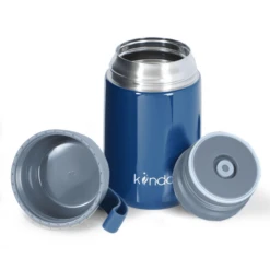 Kiinda Thermo-voedingsmiddelencontainer 700ml, In Mid Night Blauw -Kleintje Luxe kiinda thermo voedingsmiddelencontainer 700ml in mid night blauw a302774 4