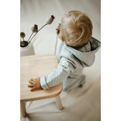 Kindsgard Baby Jumpsuit Vaffel Petrol -Kleintje Luxe kindsgard baby jumpsuit vaffel petrol a337670 3