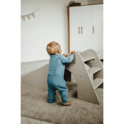 Kindsgard Gebreide Overall Strikka Grof Gebreid Blauw -Kleintje Luxe kindsgard gebreide overall strikka grof gebreid blauw a359736 3