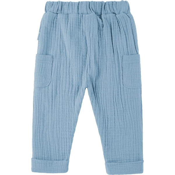 Kindsgard Mousseline Broek Himma Blauw 2 Kindsgard Mousseline Broek Himma Blauw - Afbeelding 2