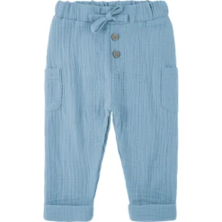 Kindsgard Mousseline Broek Himma Blauw