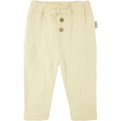Kleintje Luxe 31 Kindsgard Mousseline Broek Himma Crème