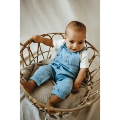 Kindsgard Mousseline Tuinbroek Himma Mint -Kleintje Luxe kindsgard mousseline tuinbroek himma mint a370159 3