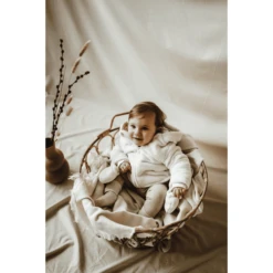 Kindsgard Pluche Jas Bomo Petrol -Kleintje Luxe kindsgard pluche jas bomo petrol a387627 3