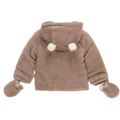 Kindsgard Pluche Jas Bomo Roze -Kleintje Luxe kindsgard pluche jas bomo roze a387626 1