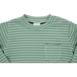 Kindsgard Rib Shirt Met Lange Mouwen Lipala Mint -Kleintje Luxe kindsgard rib shirt met lange mouwen lipala mint a370011 4