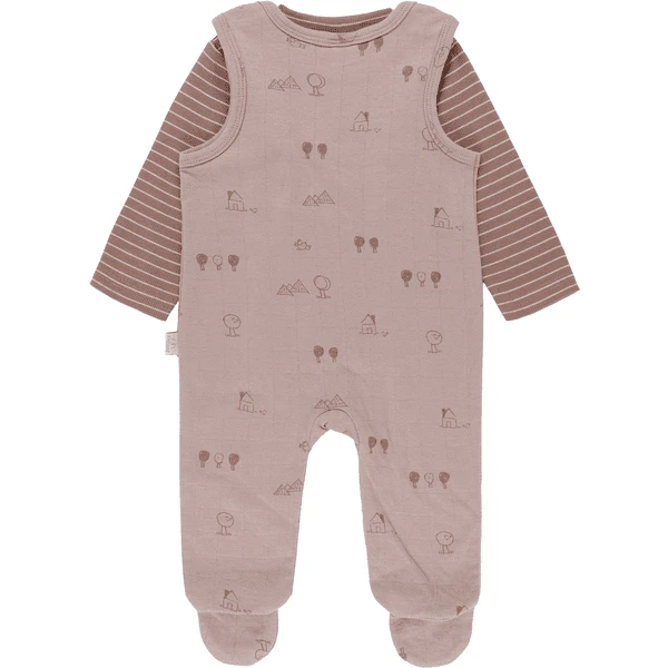 Kindsgard Rompertje Lipala 2-delig Antiek Roze 2 Kindsgard Rompertje Lipala 2-delig Antiek Roze - Afbeelding 2