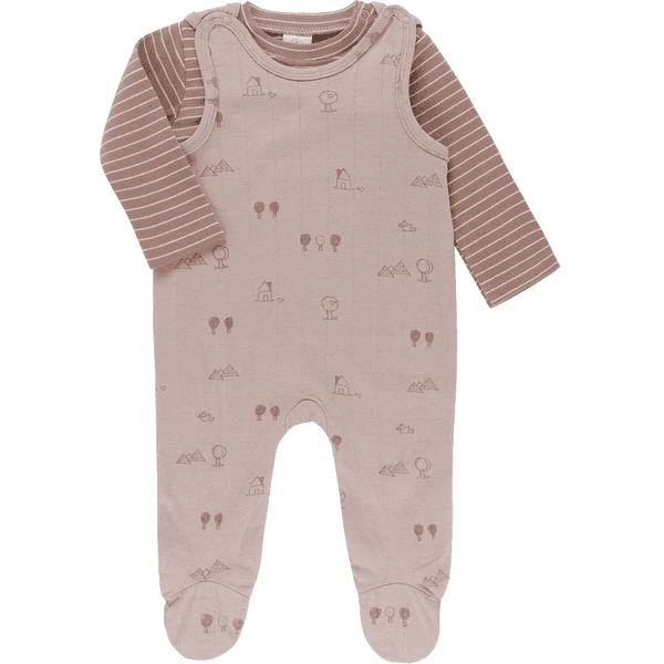 Kindsgard Rompertje Lipala 2-delig Antiek Roze 1 Kindsgard Rompertje Lipala 2-delig Antiek Roze