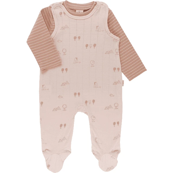 Kindsgard Rompertje Lipala 2-delig Roze 1 Kindsgard Rompertje Lipala 2-delig Roze