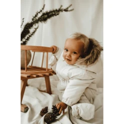 Kindsgard Sneeuwpak Vinta Crème -Kleintje Luxe kindsgard sneeuwpak vinta creme a363382 3