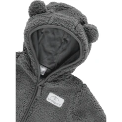 Kindsgard Teddy Jas Kuddel Grijs -Kleintje Luxe kindsgard teddy jas kuddel grijs a383339 2