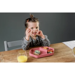 KINDSGUT Siliconen Plaat, Hoekig In Antiek Roze -Kleintje Luxe kindsgut siliconen plaat hoekig in antiek roze a324918 4