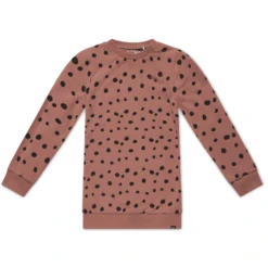 Koko Noko Sweatshirt Jurk Nathalie Dusty Roze