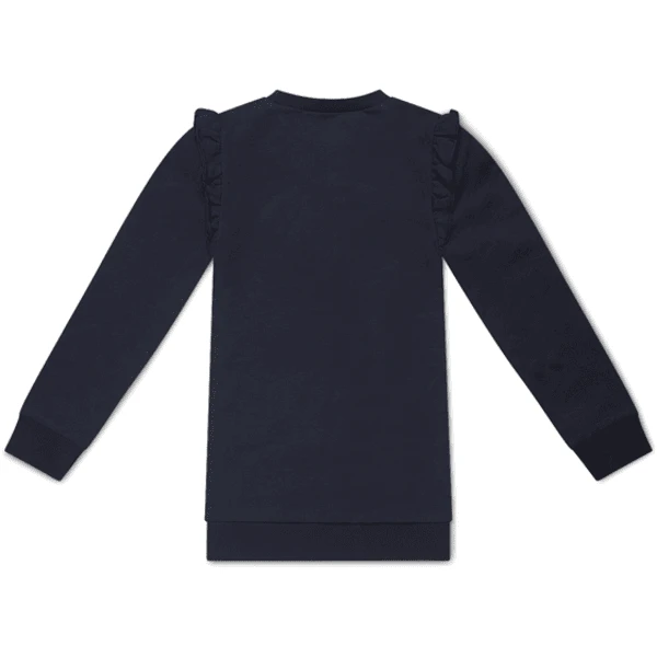 Koko Noko Sweatshirt Jurk Nena Navy 3 Koko Noko Sweatshirt Jurk Nena Navy - Afbeelding 3