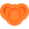 KOKOLIO Eetbordje Koali Van Siliconen, Vanaf 6 Maanden In Orange
