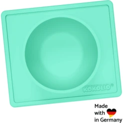 KOKOLIO Eetkom Bowli Van Silicone In Mint, 275 Ml -Kleintje Luxe kokolio eetkom bowli van silicone in mint 275 ml a317241 3