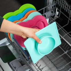 KOKOLIO Eetkom Bowli Van Silicone In Mint, 275 Ml -Kleintje Luxe kokolio eetkom bowli van silicone in mint 275 ml a317241 4