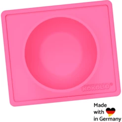 KOKOLIO Eetkom Bowli Van Silicone In Roze -Kleintje Luxe kokolio eetkom bowli van silicone in roze a317255 3
