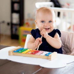 KOKOLIO Placemat Little Silicone Panda, In Groen -Kleintje Luxe kokolio placemat little silicone panda in groen a317327 1