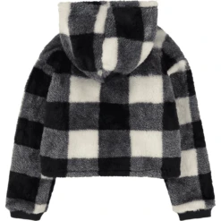 Levis Levi's® Fleece Jas Meisje Zwart/wit -Kleintje Luxe levis fleece jas meisje zwart wit a371019 3