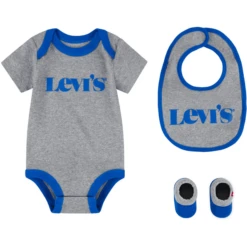 Levis Levi's® Kids Set 3st. Grijs -Kleintje Luxe levis kids set 3st grijs a316766 2