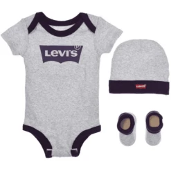 Levis Levi's® Kids Set 3st. Grijs -Kleintje Luxe levis kids set 3st grijs a319466 4
