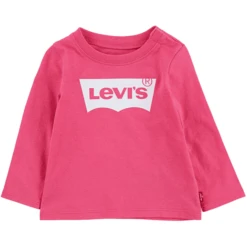 Levis Levi's® Kids Shirt Lange Mouw Roze -Kleintje Luxe levis kids shirt lange mouw roze a316504 2