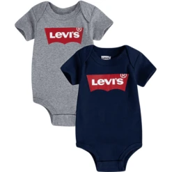 Levis Levi's® Kinder Rompertje 2-pack -Kleintje Luxe levis kinder rompertje 2 pack a316755 2