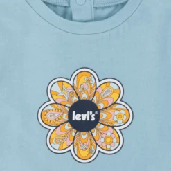 Levis Levi's® T-shirt Lichtblauw 7 Levis Levi's® T-shirt Lichtblauw -Kleintje Luxe levis t shirt lichtblauw a406941 2