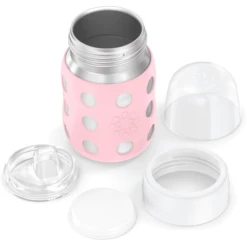 Life Factory Babyfles Met Brede Hals 235 Ml Met Zachte Drinkdop, Woestijnroze -Kleintje Luxe life factory babyfles met brede hals 235 ml met zachte drinkdop woestijnroze a345466 2