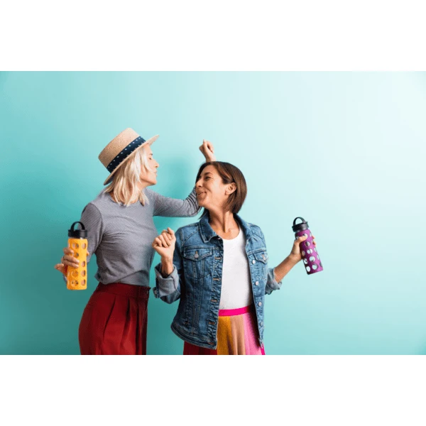 Lifefactory Drinkfles Classic Cap Plum 475ml 3 Lifefactory Drinkfles Classic Cap Plum 475ml - Afbeelding 3