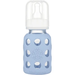 LIFEFACTORY Glazen Babyfles Blanket 120ml