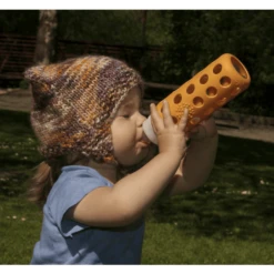 LIFEFACTORY Glazen Babyfles Papaya 250 Ml 8 LIFEFACTORY Glazen Babyfles Papaya 250 Ml -Kleintje Luxe lifefactory glazen babyfles papaya 250 ml a265395 3