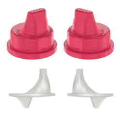LIFEFACTORY Sippy Caps 2 Stuks Raspberry -Kleintje Luxe lifefactory sippy caps 2 stuks raspberry a265418 3