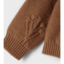 Lil'Atelier Gebreide Trui Nbfrubina Wood Smoke -Kleintje Luxe lilatelier gebreide trui nbfrubina wood smoke a326439 4