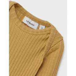 Lil'Atelier Lange Mouw Body Nbnikar Honing Mosterd -Kleintje Luxe lilatelier lange mouw body nbnikar honing mosterd a331259 4