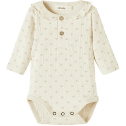 Lil'Atelier Lange Mouw Bodysuit Nbfdida Turtledove -Kleintje Luxe lilatelier lange mouw bodysuit nbfdida turtledove a411413 2