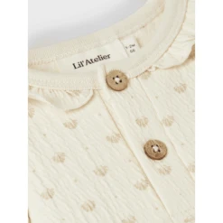 Lil'Atelier Lange Mouw Bodysuit Nbfdida Turtledove -Kleintje Luxe lilatelier lange mouw bodysuit nbfdida turtledove a411413 3