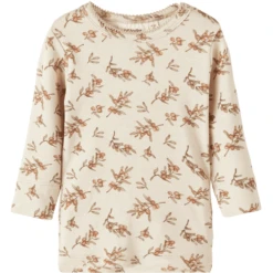 Lil'Atelier Lange Mouw Shirt Nbfgaya Peyote -Kleintje Luxe lilatelier lange mouw shirt nbfgaya peyote a326656 2