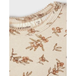 Lil'Atelier Lange Mouw Shirt Nbfgaya Peyote -Kleintje Luxe lilatelier lange mouw shirt nbfgaya peyote a326656 3