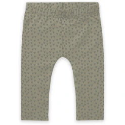 LITTLE Legging Savannah 2-pack Olive / Heart -Kleintje Luxe little legging savannah 2 pack olive heart a366544 2