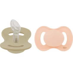 Lullaby Planet Siliconen Fopspeen 2 Pack Dental Maat 1 Lake Green & Alabaster