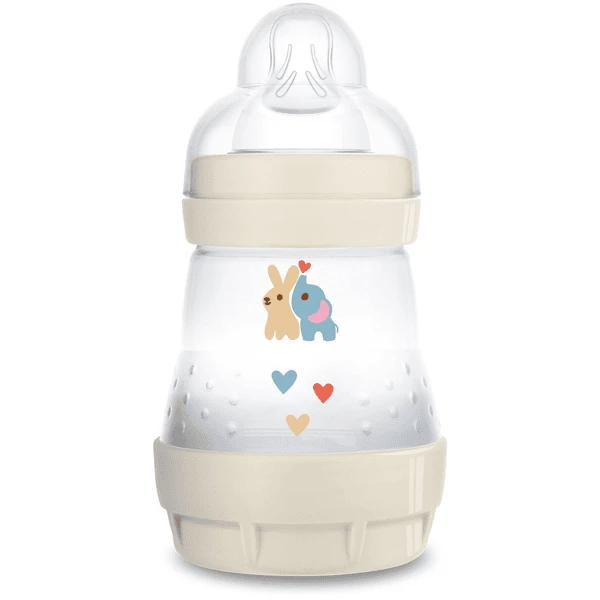 MAM Babyfles Easy Start Anti-Colic 160 Ml, 0+ Maanden, Elephant 3 MAM Babyfles Easy Start Anti-Colic 160 Ml, 0+ Maanden, Elephant - Afbeelding 3