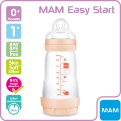 MAM Babyfles Easy Start Anti-Colic 260 Ml, 0+ Maanden, S Child Toad -Kleintje Luxe mam babyfles easy start anti colic 260 ml 0 maanden s child toad a383055 2