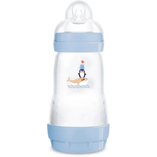 MAM Babyfles Easy Start Anti-Colic 260 Ml, 0+ Maanden, Walvis 1 MAM Babyfles Easy Start Anti-Colic 260 Ml, 0+ Maanden, Walvis
